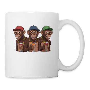Malle Party Gang Mitglied - Tasse - Weiß - Rechts