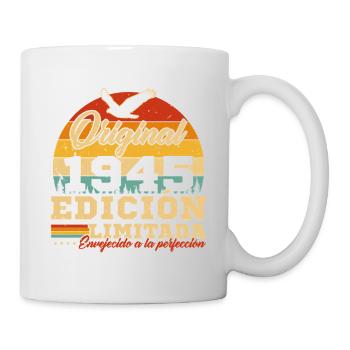 80s 1945 Vintage Rétro Cadeau d’anniversaire - Mug blanc - blanc - Droite