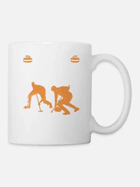 Curling Sport Curling - Tasse - Weiß