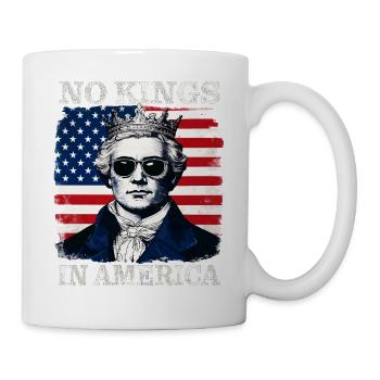 König NO KINGS IN AMERICA - Tasse - Weiß - Rechts