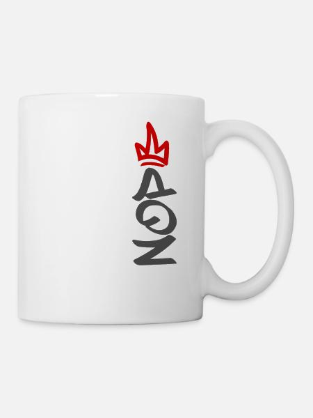 No Kings in America since 1776 Font Vertical - Mug - white