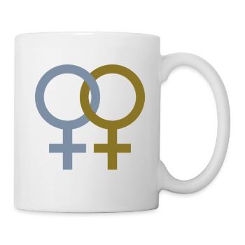Lesbian ♀♀ - Tasse - Weiß - Rechts
