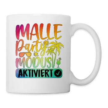 Malle Party Mode Enabled - Mug - white - Right