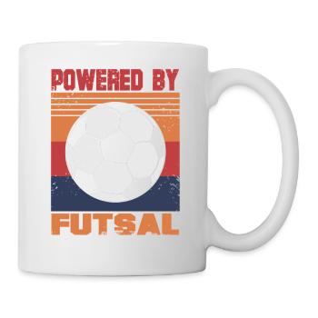 Powered by Futsal Retro Energy Athlete Print - Mug - white - Right