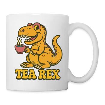 Thé Rex - Mug blanc - blanc - Droite