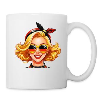 GERMANY WOMAN - Mug - white - Right