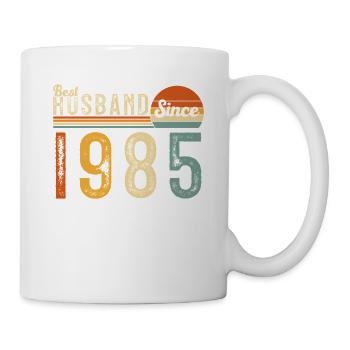 Best husband since 1985 - Mug - white - Right
