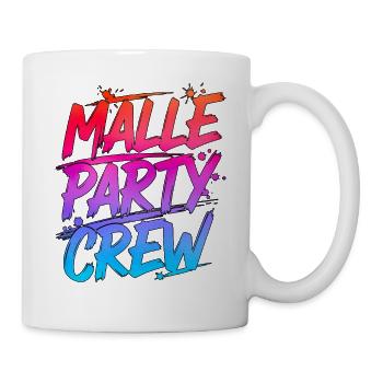 Malle Party Crew - Mug blanc - blanc - Droite