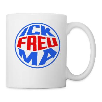 Ick freu ma - Tasse - Weiß - Rechts