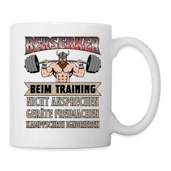 Berserker Fitness "Tveir" - Tasse - Weiß - Rechts