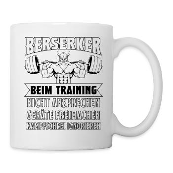 Berserker Fitness "Prir" - Tasse - Weiß - Rechts