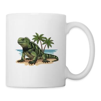 Îles Galapagos - Mug blanc - blanc - Droite