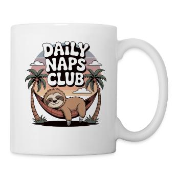 Sloth Nap Club - Mug - white - Right
