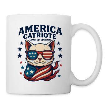 America catriote limited edition - Mug blanc - blanc - Droite