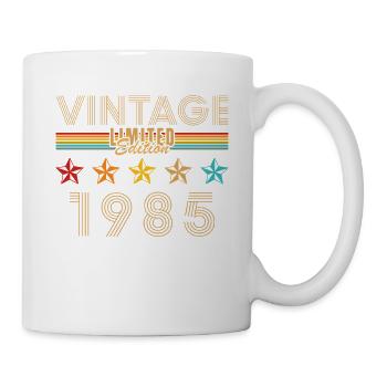 1985 Vintage Retro Birthday Gift - Mug - white - Right
