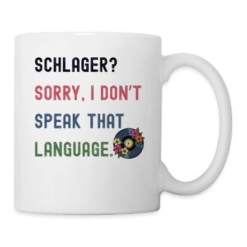 Hit? No thank you! - Mug - white - Right