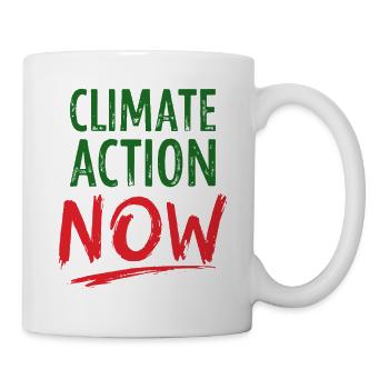 Climate Action Now Environment Nature Conservation Environmental Protection - Mug - white - Right