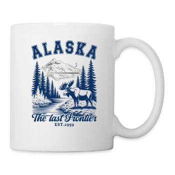 Alaska the Last Frontier - Mug - white - Right