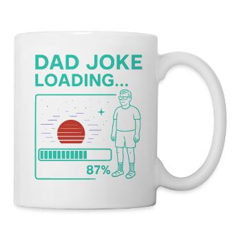 Dad Joke Loading - Mug - white - Right