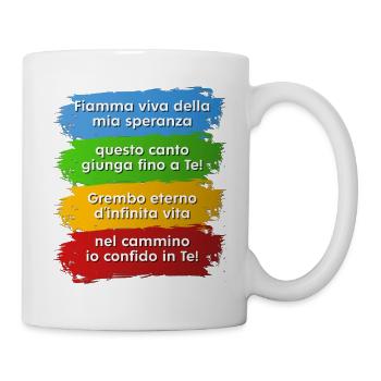 Hymne du Jubilé italien de Rome 2025 - Mug blanc - blanc - Droite