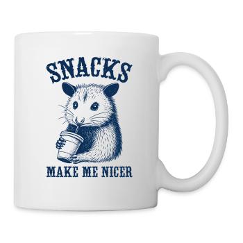 Design drôle d’opossum - Mug blanc - blanc - Droite