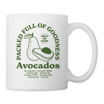 Avocado Nutritional - Mug - white - Right