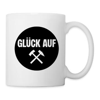 Erzgebirge Symbol - Tasse - Weiß - Rechts