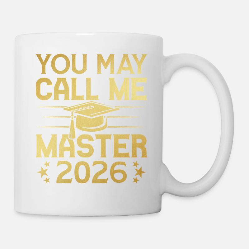 Vous pouvez m’appeler Masters 2026 - Mug blanc - blanc