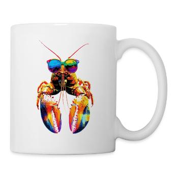 Lobster Crustaceans Large Crayfish Lobster Sweet Lobster - Mug - white - Right