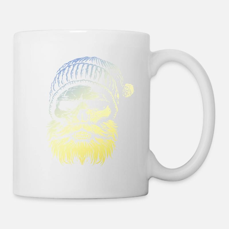 Holzfäller Skull - Tasse - Weiß