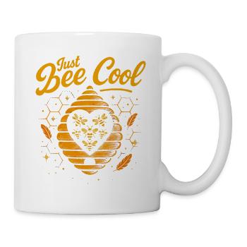 Just Bee Cool - Beehive Heart - Mug - white - Right