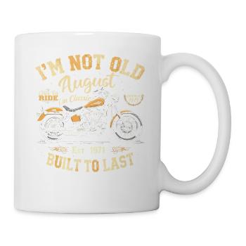 August 1971 August birthday 1971 August 1971 - Mug - white - Right