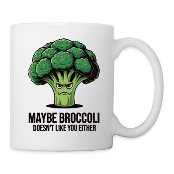 Maybe broccoli doesn't like you either - Mug - white - Right