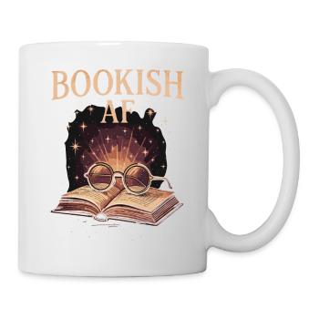 Bookish AF: The Magic of Reading and Imagination - Mug - white - Right