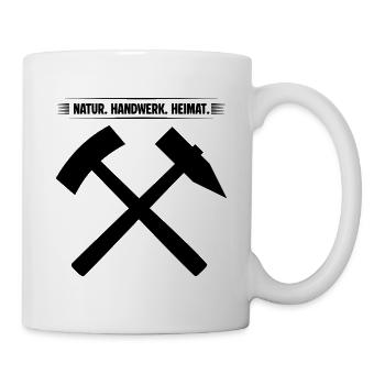 Erzgebirge Handwerk - Tasse - Weiß - Rechts
