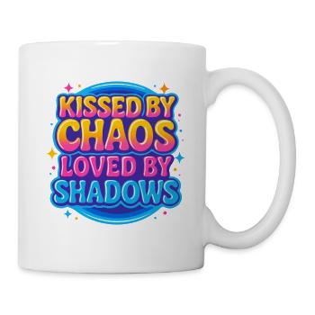 Fantasy Reader Vibes – Kissed by Chaos Design - Mug blanc - blanc - Droite