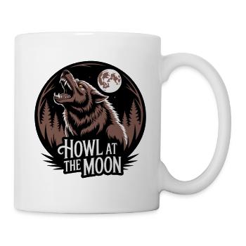 HOWL AT THE MOON - Mug - white - Right