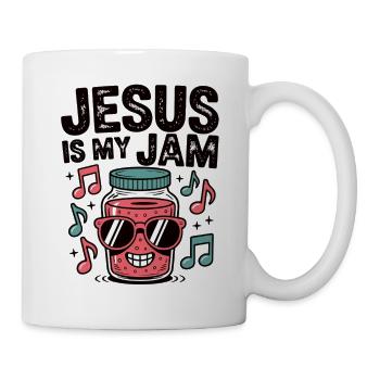 Jesus is my Jam - Faith with Groove - Mug - white - Right