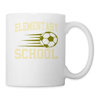 Funny Elementary Completed Soccer Vibe - Mug - white - Right
