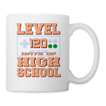 Level 120 Days of High School Gamer Fun - Mug - white - Right