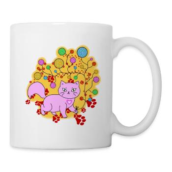 Cat Fan Cat Kitten I Love Cats - Mug - white - Right