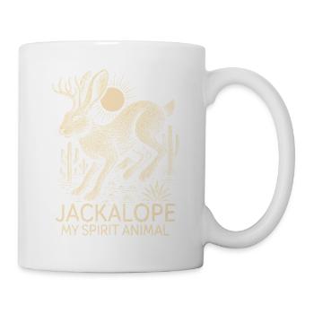 Jackalope My Spirit Animal - Mug - white - Right