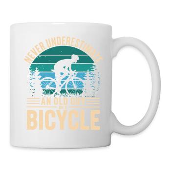 Vintage Cycling Tribute for Bike Enthusiasts - Mug - white - Right