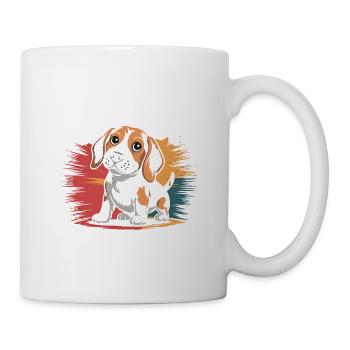 Beagle Mama, marchand de collations légendaire - Mug blanc - blanc - Droite