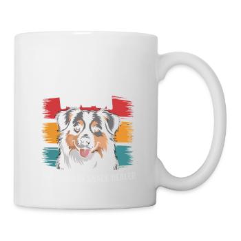 Berger australien Mama, marchand de snacks légendaire - Mug blanc - blanc - Droite