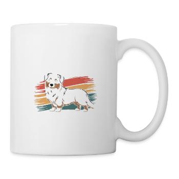 Berger australien Mama, marchand de snacks légendaire - Mug blanc - blanc - Droite