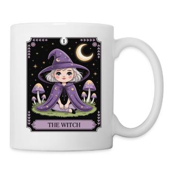 Tarot Card Little Witch - Mug - white - Right
