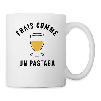 Frais comme un pastaga Humour apéro du Sud - Mug blanc - blanc - Droite