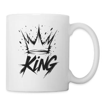 König Krone Splash King Crown - Tasse - Weiß - Rechts