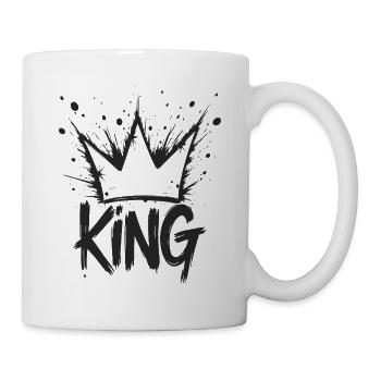 König Krone Splash King Crown - Tasse - Weiß - Rechts